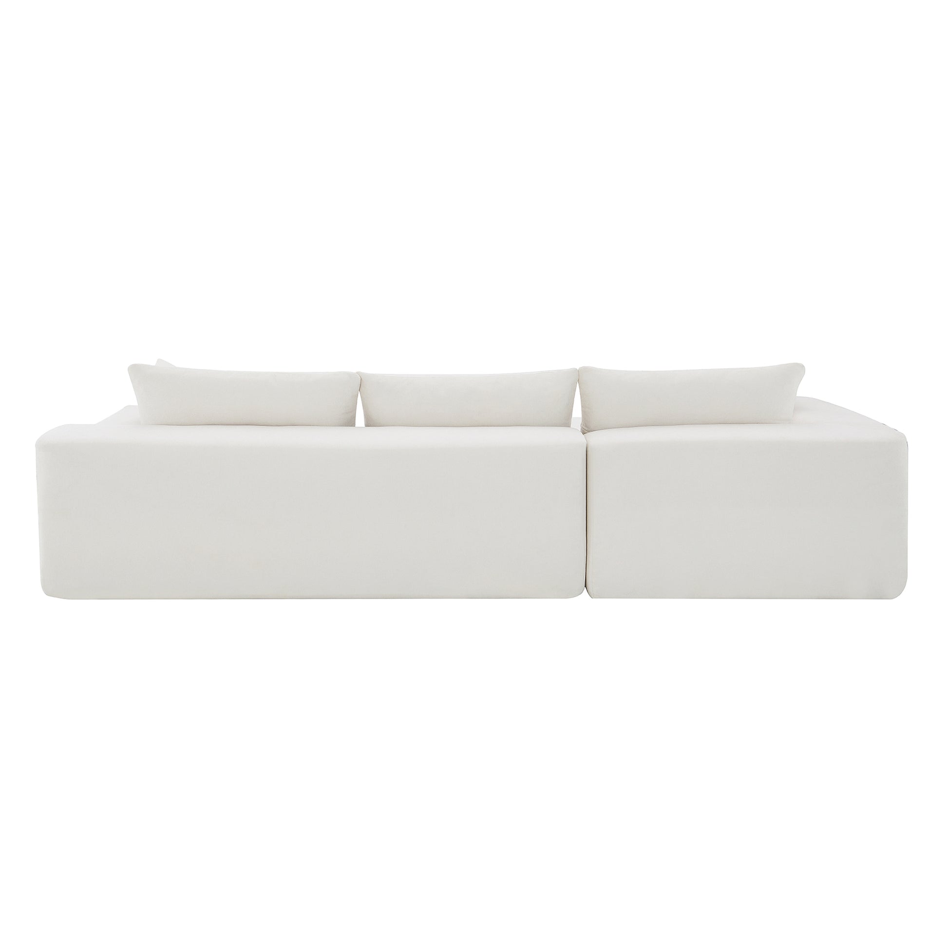 109*68" Modular Sectional Living Room Sofa Set Modern Minimalist Style Couch White - LaTezza Online Shop