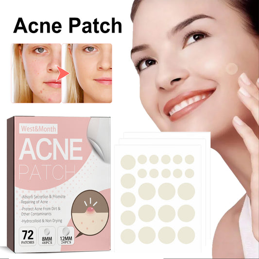 Hydrocolloid Acne Patch, Repair Acne Pimples Acne Invisible Concealer Breathable Acne Patch - LaTezza Online Shop