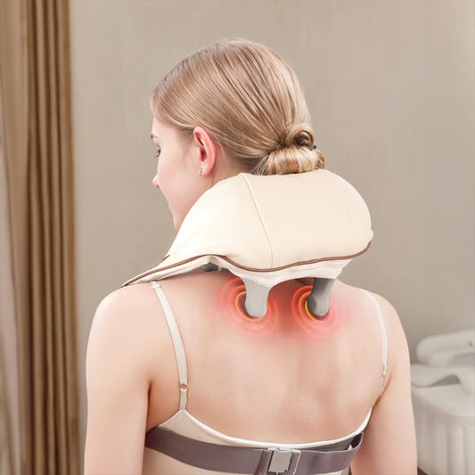 Electric Neck Massager With Heat - Neck And Shoulder Massagers For Pain Relief - LaTezza Online Shop
