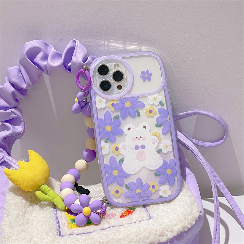 Oil Painting Flower Ladies Fashion Personality Phone Case - LaTezza Online Shop