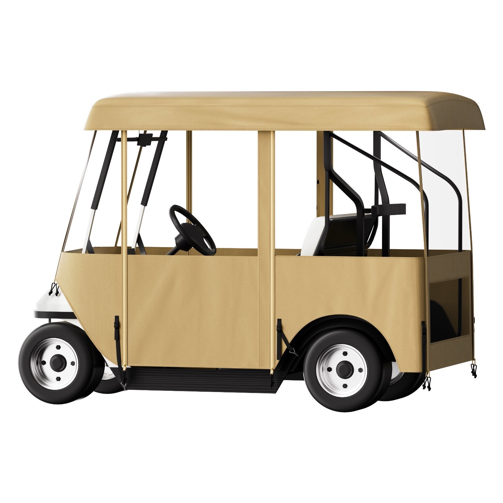 VEVOR Golf Cart Enclosure  Cover 4 Sided Fairway Deluxe 300D Waterproof With Transparent Windows - LaTezza Online Shop