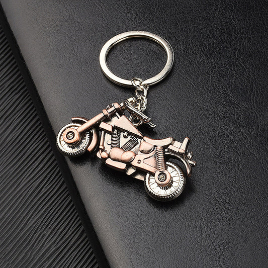 Simulation Retro 3D Motorcycle Keychain - LaTezza Online Shop