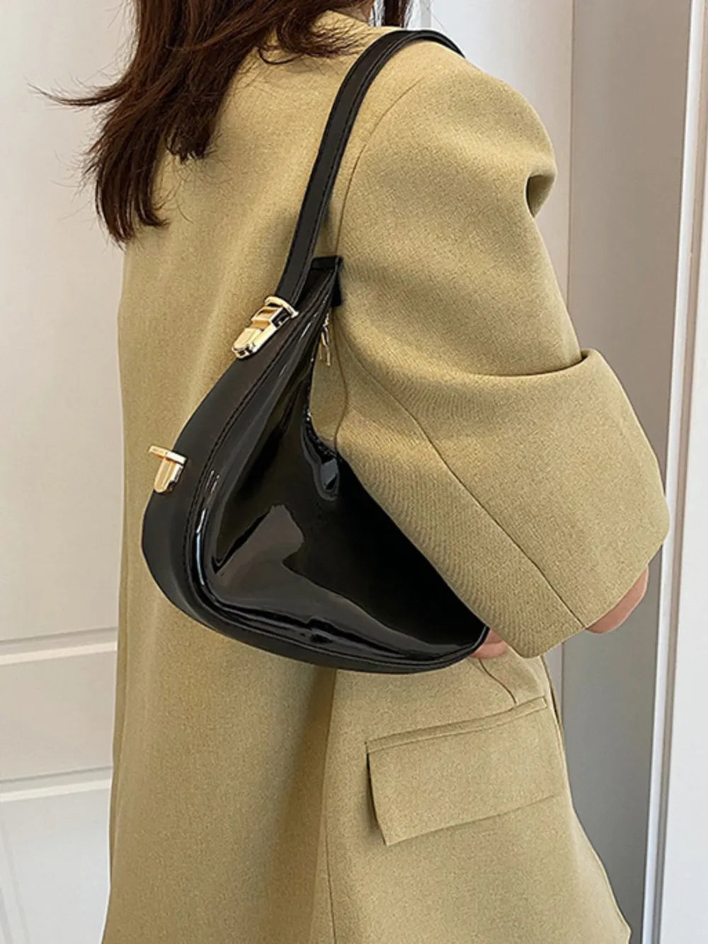 Shoulder Bag PU Leather PVC Transparent - LaTezza Online Shop