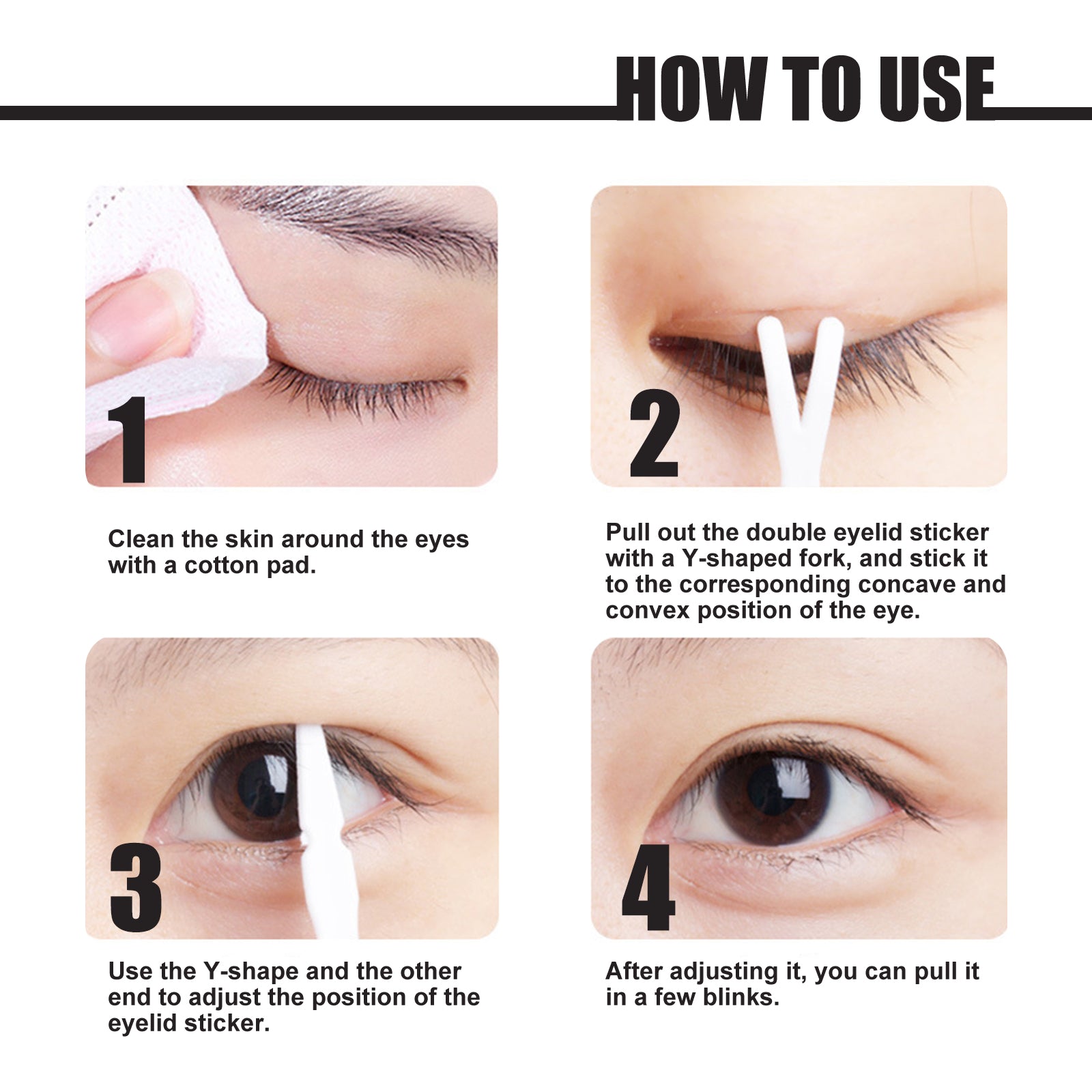West&Month Double Eyelid Styling, Invisible Glue-free Natural Mesh Is Sticky When It Meets Water Lace Olive Type - LaTezza Online Shop