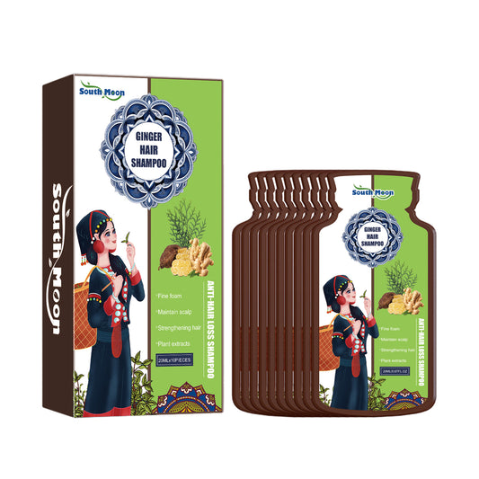South Moon Ginger Care Shampoo Scalp Cleansing, Anti-Break Nourishing Root Strengthening Shampoo - LaTezza Online Shop