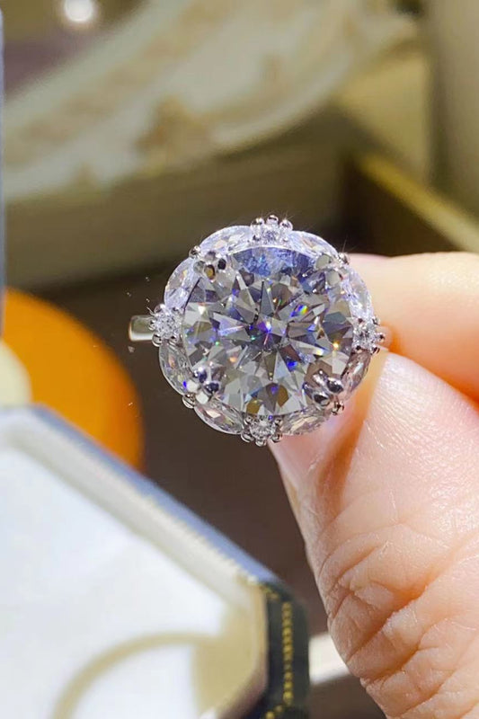 5 Carat Moissanite 925 Sterling Silver Ring - LaTezza Online Shop