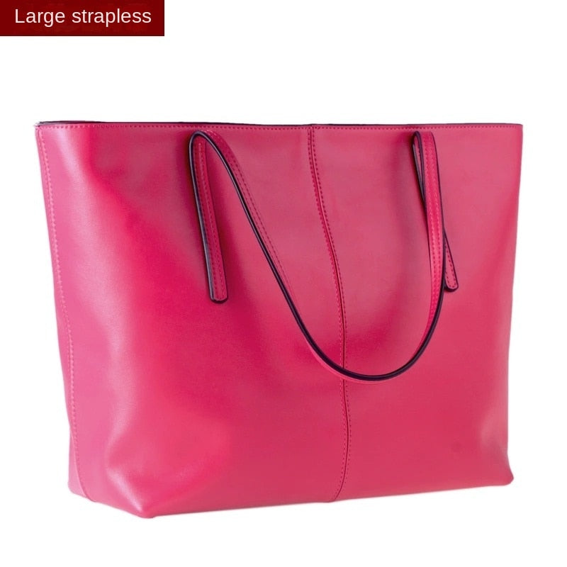 Tote bag Luxury Leather Handbags Ladies Bags Designer Large Capacity Ladies One Shoulder Crossbody Bags High Quality Shopping Bags - LaTezza Online Shop