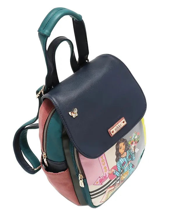 Nicole Lee USA Cat Eco-Leather Convertible Backpack Bag - LaTezza Online Shop