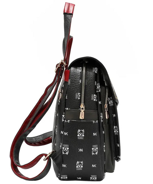 Nicole Lee USA Cat Eco-Leather Convertible Backpack Bag - LaTezza Online Shop