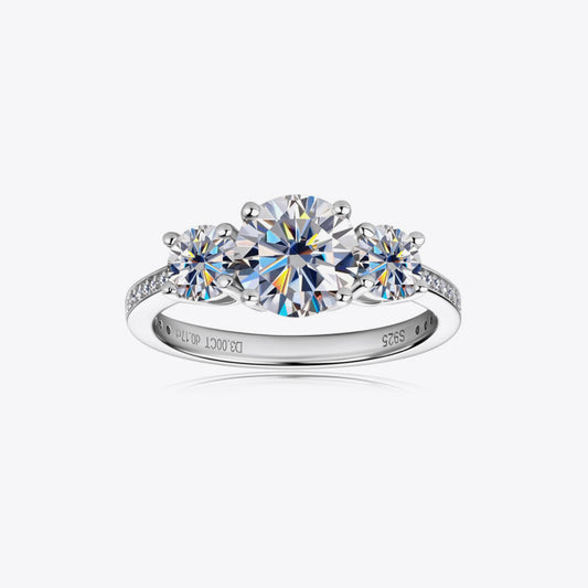 3 Carat Moissanite 925 Sterling Silver Ring - LaTezza Online Shop