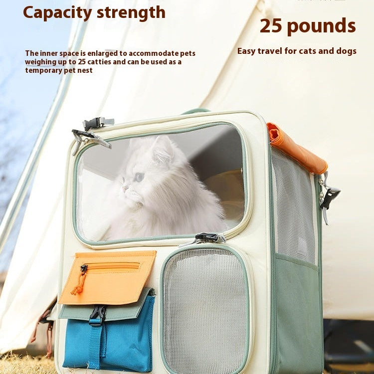Outdoor Portable Cat Backpack Pet Backpack - LaTezza Online Shop