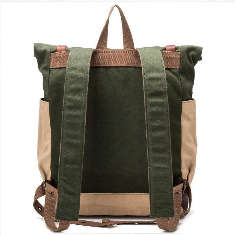Men's and women's canvas retro backpack - LaTezza Online Shop