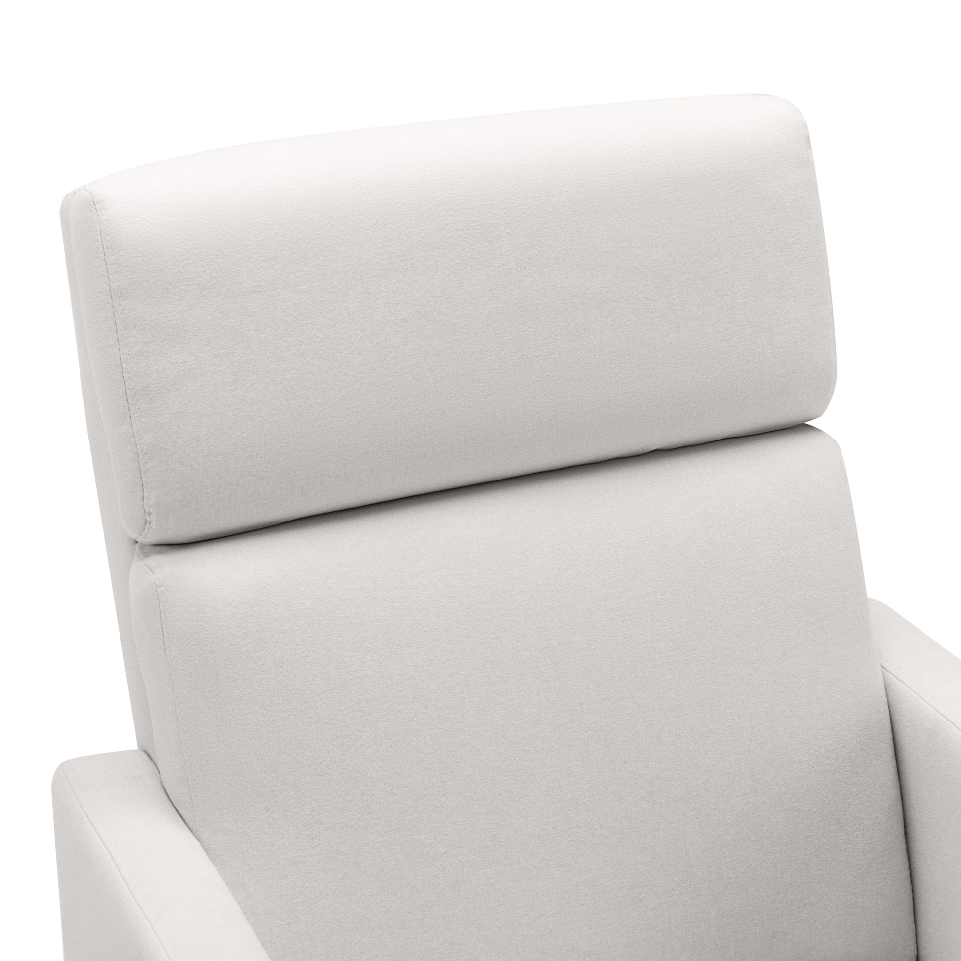 Modern Upholstered Rocker Nursery Chair Plush Seating Glider Swivel Recliner Chair Beige - LaTezza Online Shop