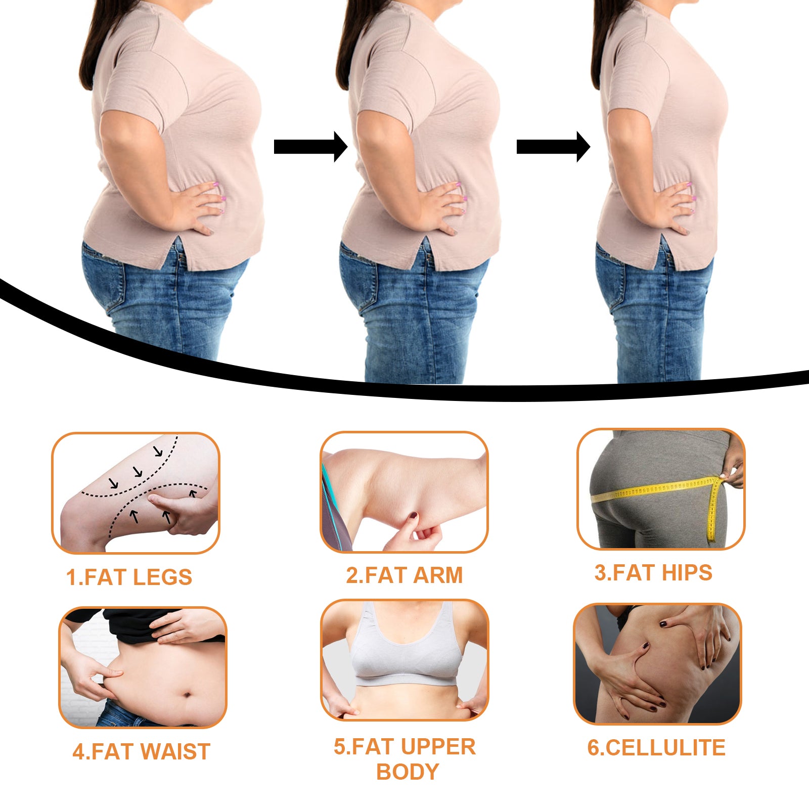 Firming And Slimming Essential Oil, Shows The Curves Of The Body, Firming Shaping And Slimming Body Essential Oil - LaTezza Online Shop
