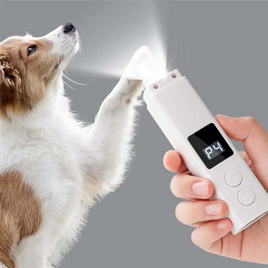 AB11-Pet Nail Grinder For Dogs Rechargeable Nail Grinder Electric Cat Nail Trimmer Dog Nail File Quiet Dog Nail Grinder