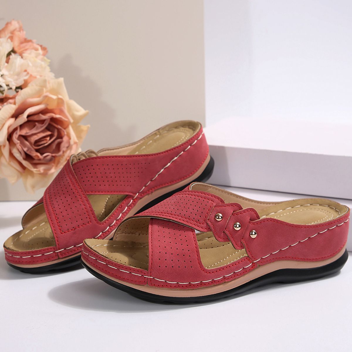 Open Toe Platform Sandals - LaTezza Online Shop