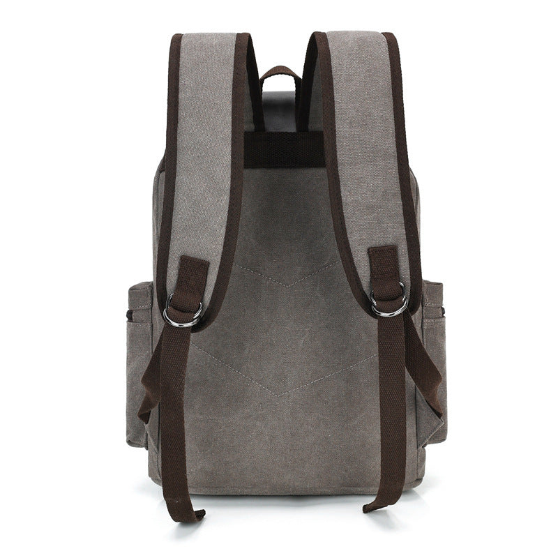 Retro Wear-resistant Large-capacity Backpack - LaTezza Online Shop