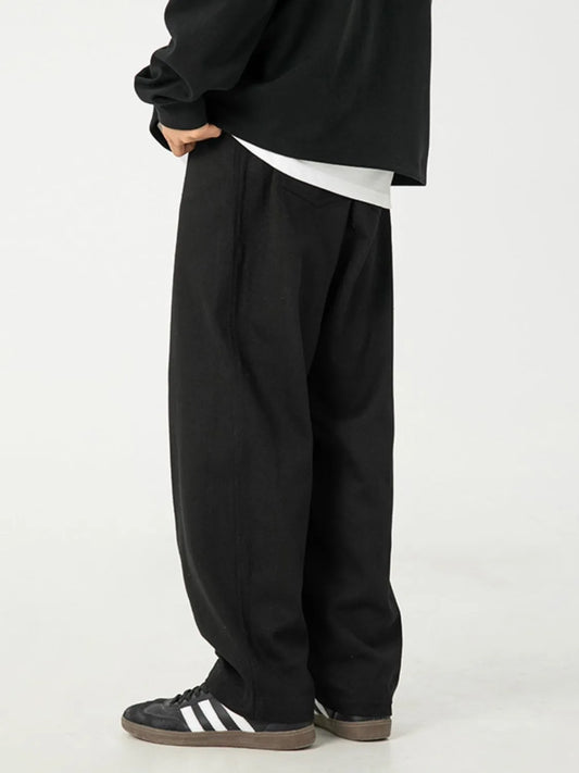 Men's Full Size Wide Leg Pants Plus Size - LaTezza Online Shop