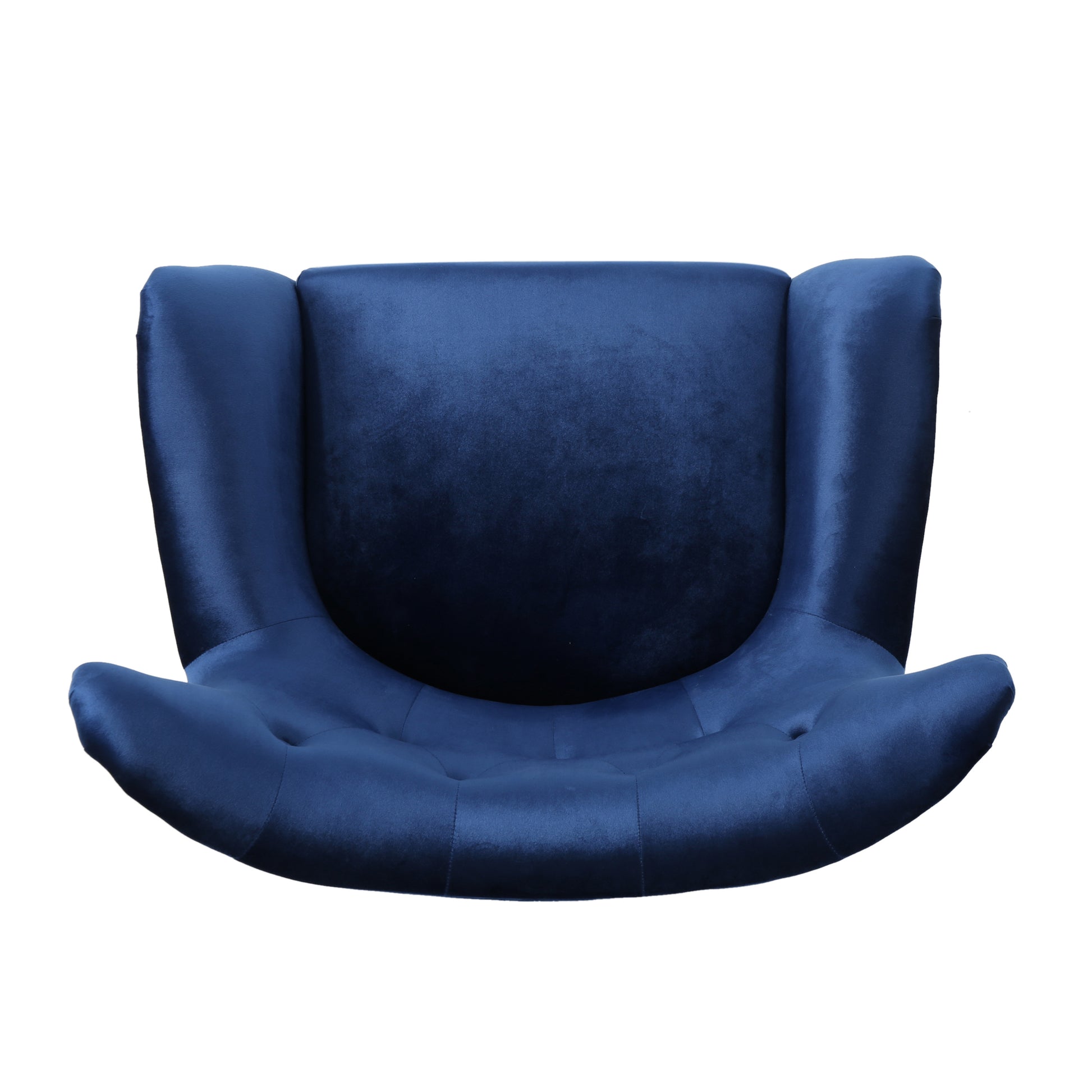 Navy Blue Armchair for Living Room, Velvet Upholstered - LaTezza Online Shop