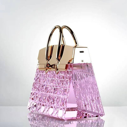 Table Lamp High-end crystal bag table lamp decorative ornaments handbag crystal lamp bedroom table lamp portable - LaTezza Online Shop