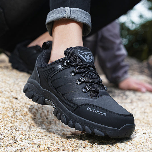 Hiking Shoes Outdoor men's off-road jungle hiking shoes, mesh breathable single shoes, casual low cut lace up hiking shoes - LaTezza Online Shop