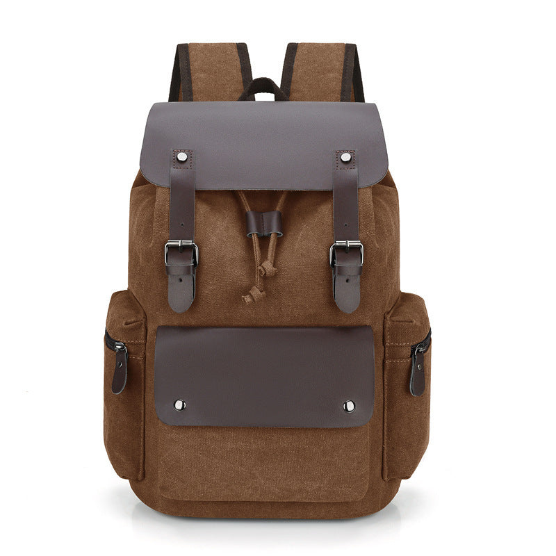 Retro Wear-resistant Large-capacity Backpack - LaTezza Online Shop
