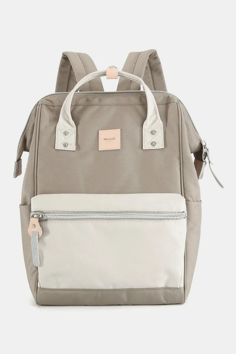 Water Resistant Canvas Backpack Bag with Side Pockets - LaTezza Online Shop