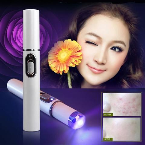 Blue Light Therapy Acne Laser Pen Soft Scar Wrinkle Removal Treatment Device Skin Care Beauty Equipment - LaTezza Online Shop
