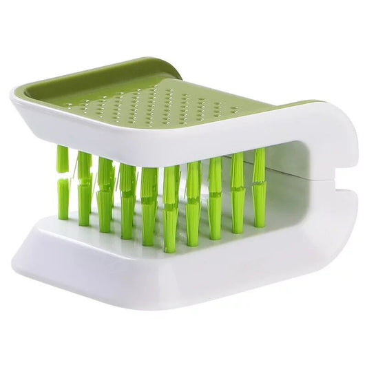 U-Shaped Cleaning Brush Knife And Fork Brush Chopstick Brush Cutlery Brush Can Be Opened And Closed Kitchen Supplies Hand Brush - LaTezza Online Shop