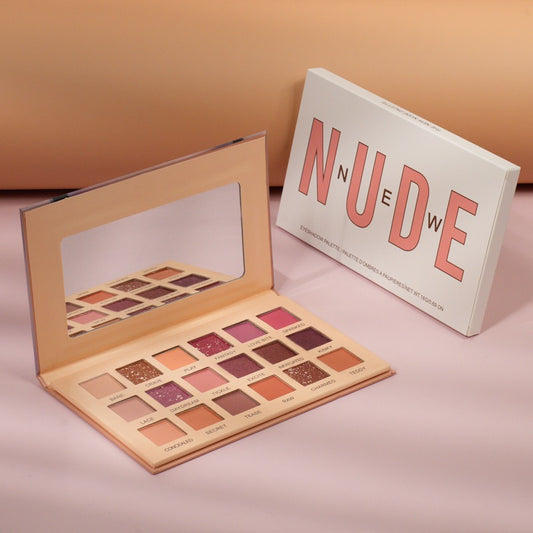 18-color Desert Rose Matte Pearlescent Eyeshadow Palette Earth Color Multi-purpose Color Eyeshadow Palette - LaTezza Online Shop