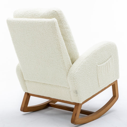 COOLMORE Living Room Comfortable Rocking Chair - LaTezza Online Shop