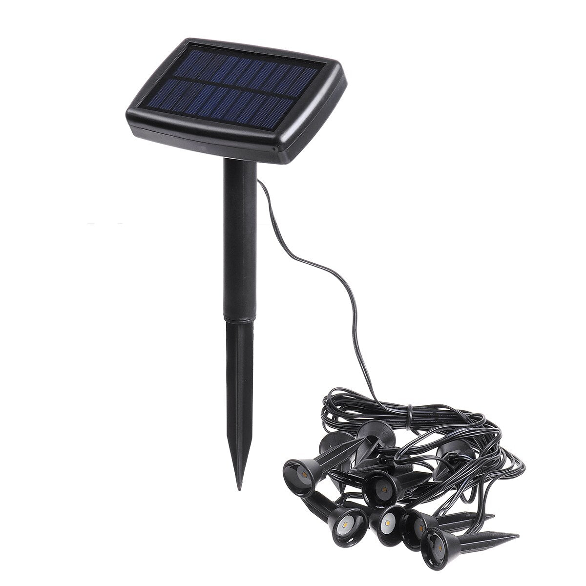 New Style Garden Lawn Solar Powered Outdoor LED Spike Light Path Landscape Waterproof IP65 Mini Solar Flood Lawn Lamp - LaTezza Online Shop