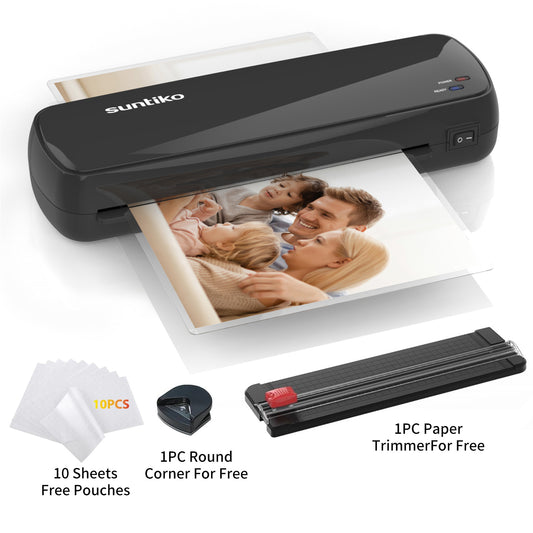Sunitko Laminator Machine,It Has Quick Warm Up, Fast Laminating Documentation And Photos, Increases Their Long Term Color Preservation. Suitable For Family, Office And School,A4.A5.A6 Size - LaTezza Online Shop