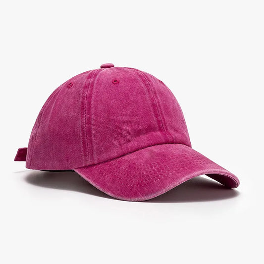 Washed Curved-Brim Baseball Cap - LaTezza Online Shop
