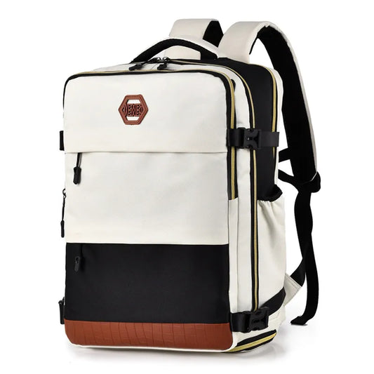 Backpack Color Block Multi-Pockets Luggage Bag - LaTezza Online Shop