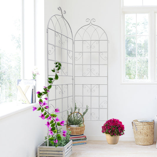 4 Pack Metal Garden Trellis 7  X19.7 Rustproof For Climbing Plants Support - LaTezza Online Shop