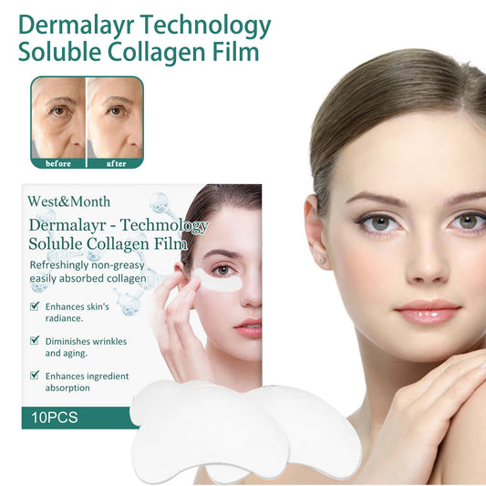 West&Month Dermalayr-Technology Soluble Collagen Film, Anti-wrinkle Moisturizing Firming Whitening Patch - LaTezza Online Shop