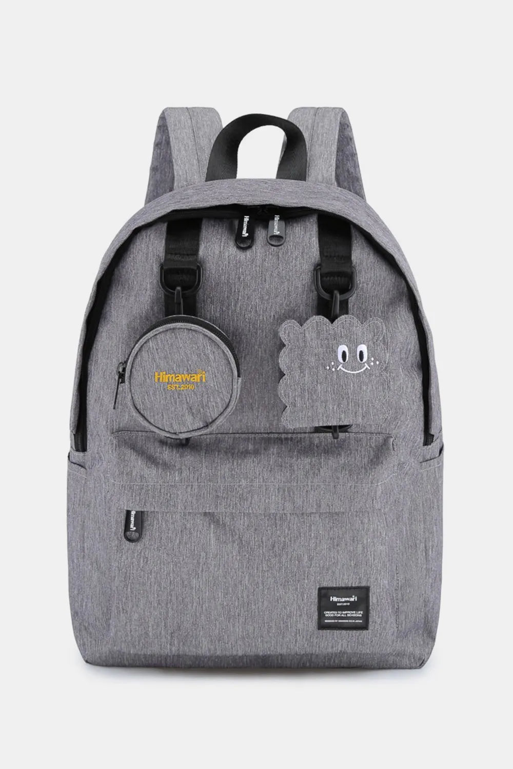 Himawari Waterproof Canvas Backpack Bag with Removable Coin Purse - LaTezza Online Shop
