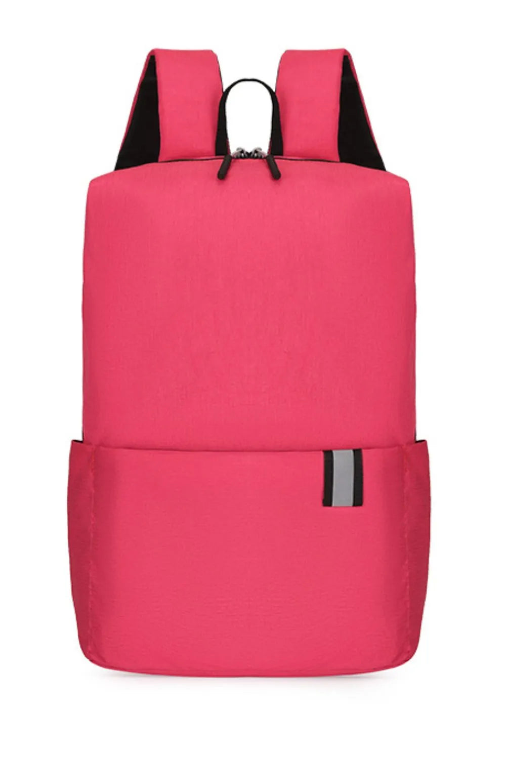 Solid Color Nylon Backpack Bag - LaTezza Online Shop