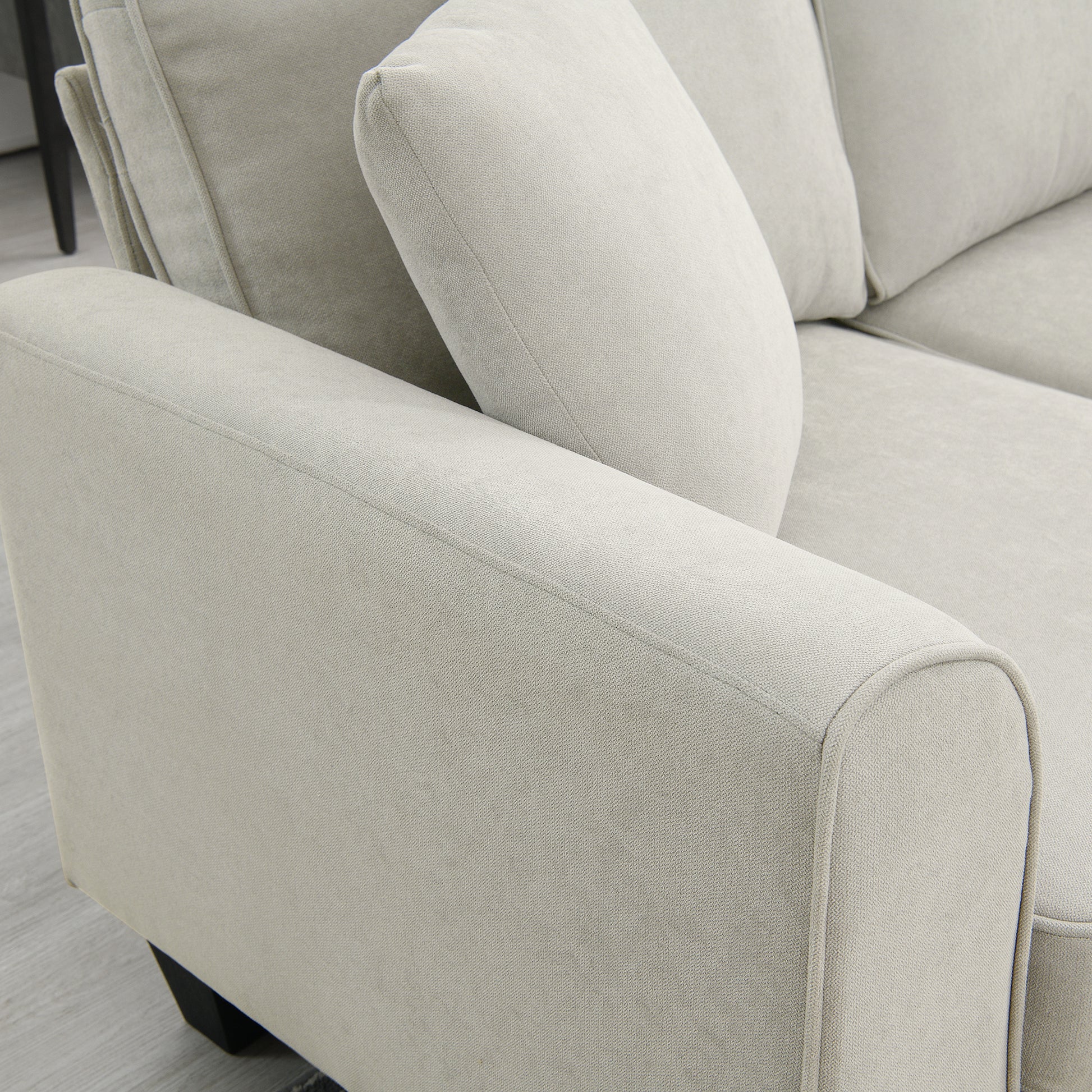 Modern U Shape Sectional Sofa Set 7 Seat Fabric - LaTezza Online Shop