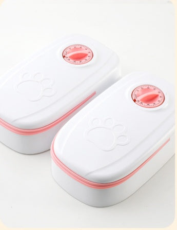 Automatic Pet Feeder Smart Food Dispenser For Cats Dogs Timer Stainless Steel Bowl Auto Dog Cat Pet Feeding Pets Supplies - LaTezza Online Shop