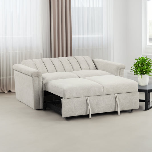 Convertible Soft Cushion Sofa Pull Bed ,for Two People to Sit On - LaTezza Online Shop