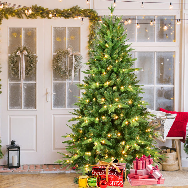 7FT PE&PVC Prelit Christmas Tree - LaTezza Online Shop