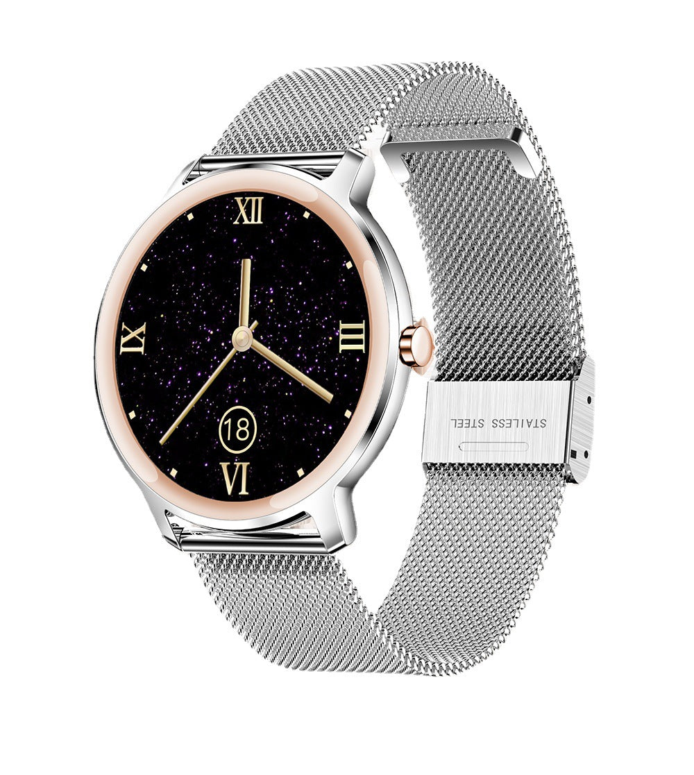 Popular R18 ladies smart watch full touch 1.09 inch screen ultra-thin body dial download bluetooth 5.0 - LaTezza Online Shop