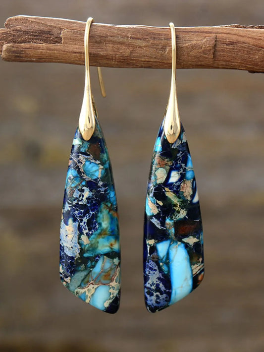 Geometrical Shape Dangle Earrings - LaTezza Online Shop