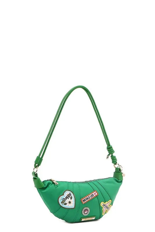 Nicole Lee USA Color Patch Croissant Bag - LaTezza Online Shop