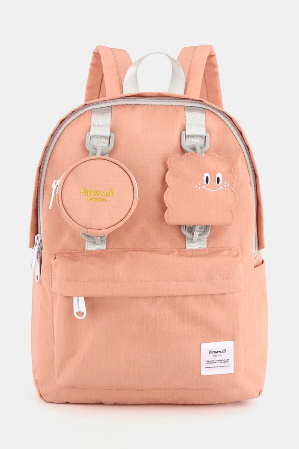 Himawari Waterproof Canvas Backpack Bag with Removable Coin Purse - LaTezza Online Shop