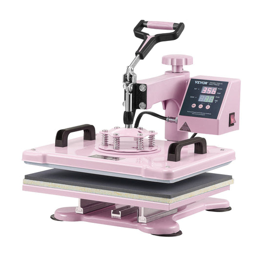 VEVOR Heat Press Machine 12x15 In 5 In 1 With 30oz Tumbler Press T-Shirts - LaTezza Online Shop