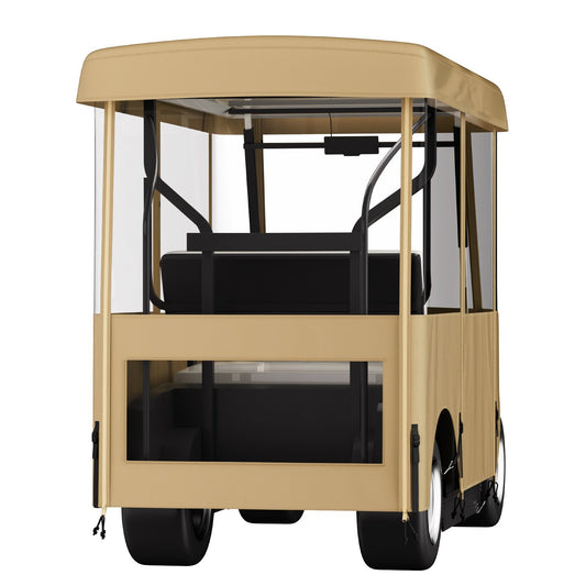 VEVOR Golf Cart Enclosure  Cover 4 Sided Fairway Deluxe 300D Waterproof With Transparent Windows - LaTezza Online Shop