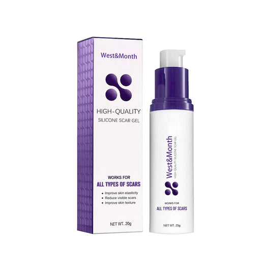 West&Month High-quality Silicone Scar Gel, Lighten Acne Mark Scar Repair Skin Smoothing Care Cream - LaTezza Online Shop